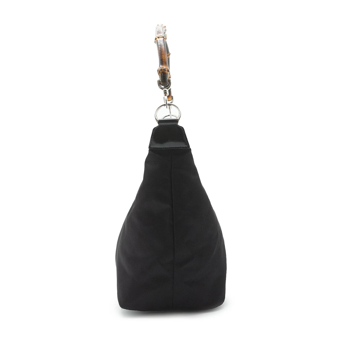 Bamboo Nylon Hobo Bag