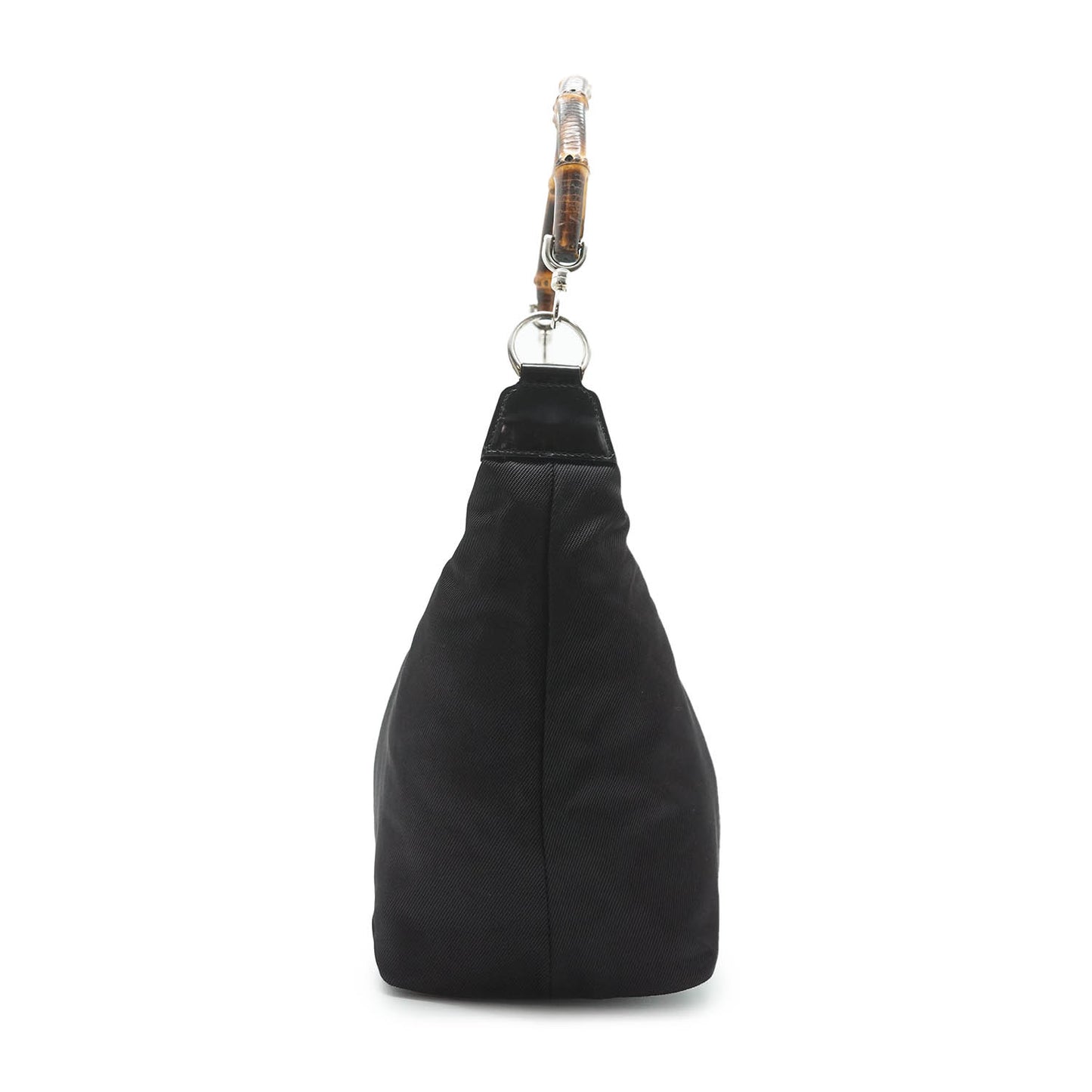 Bamboo Nylon Hobo Bag