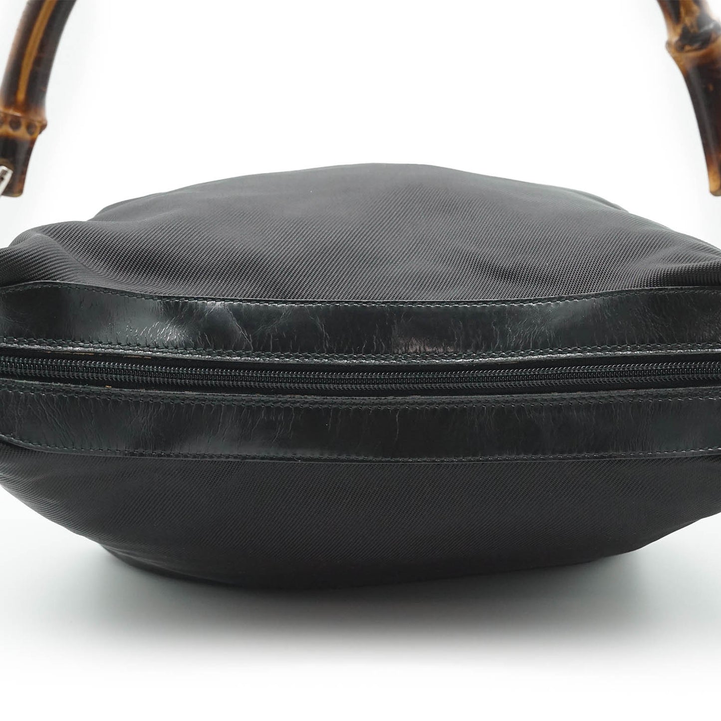 Bamboo Nylon Hobo Bag