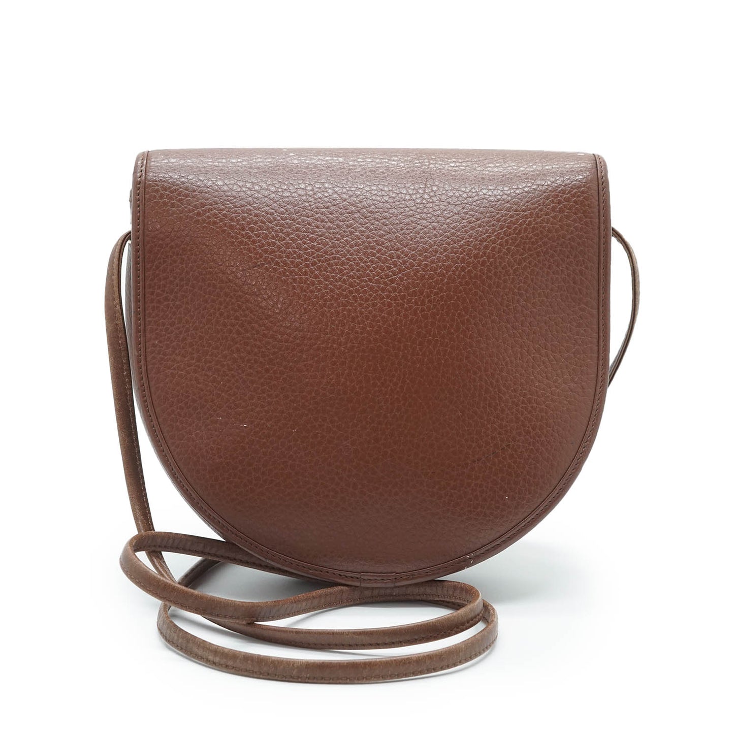 Vintage Rounded Flap Crossbody Bag