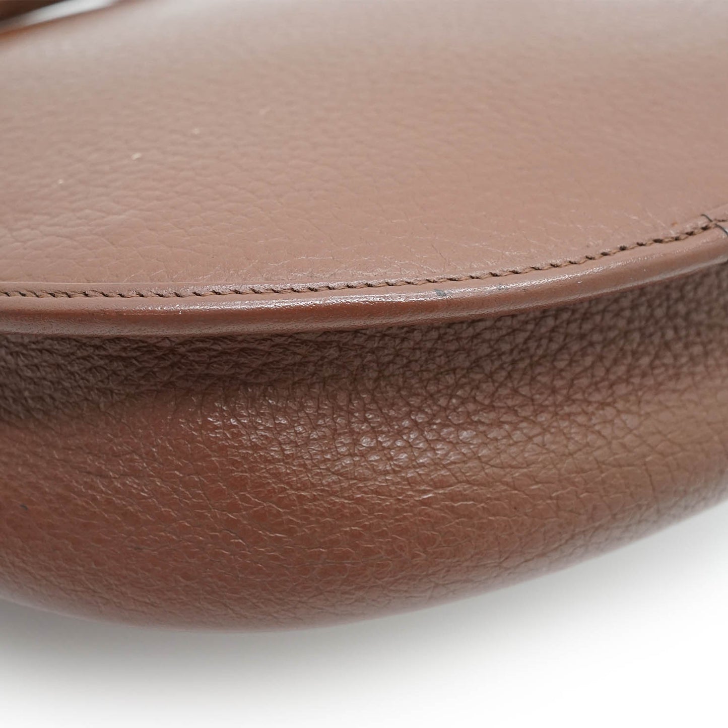 Vintage Rounded Flap Crossbody Bag