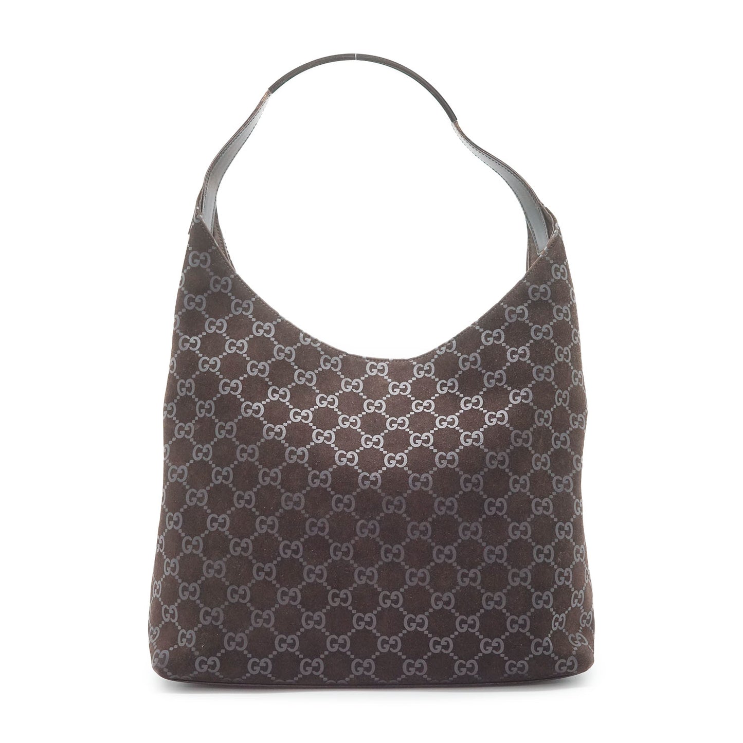 GG Suede Hobo Bag