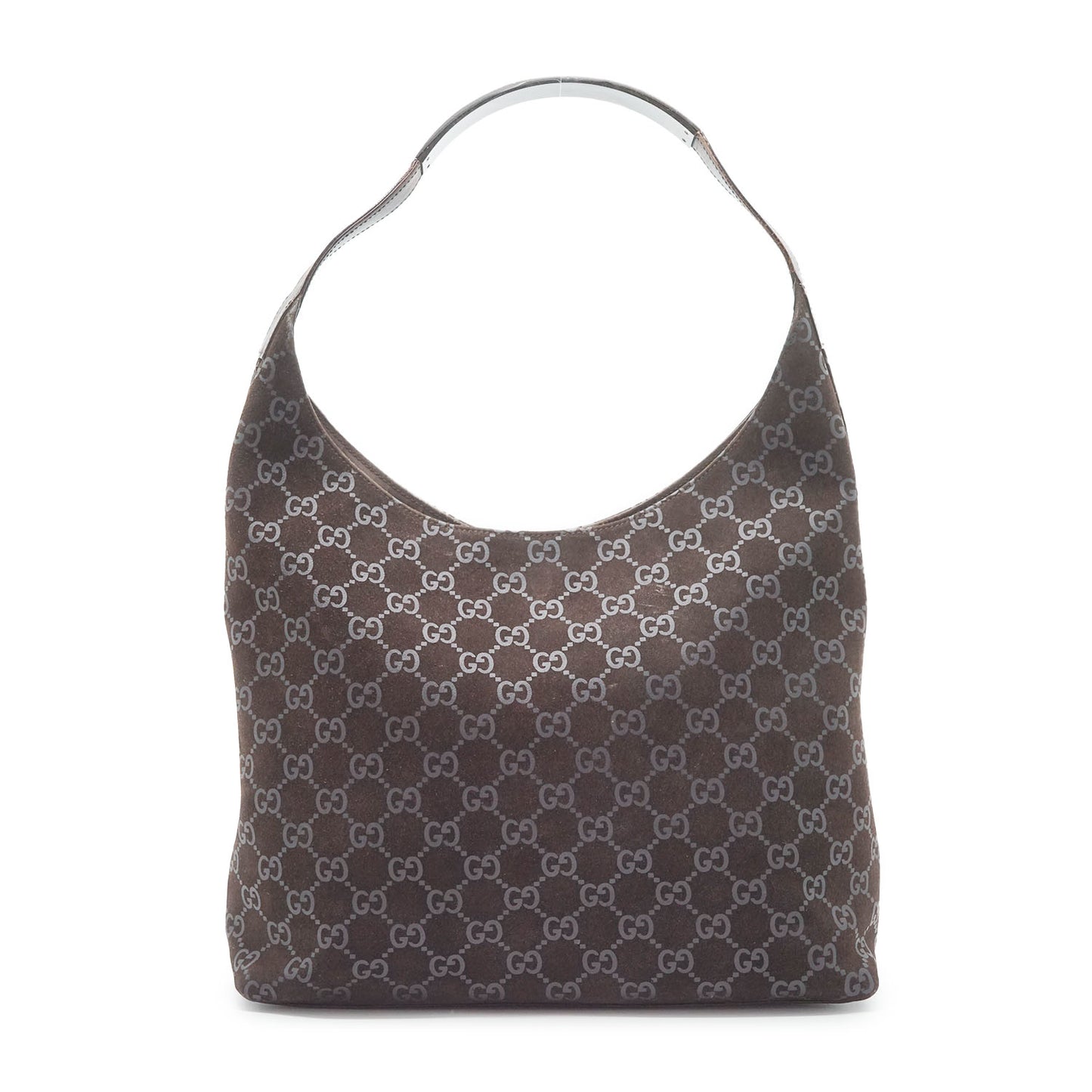 GG Suede Hobo Bag