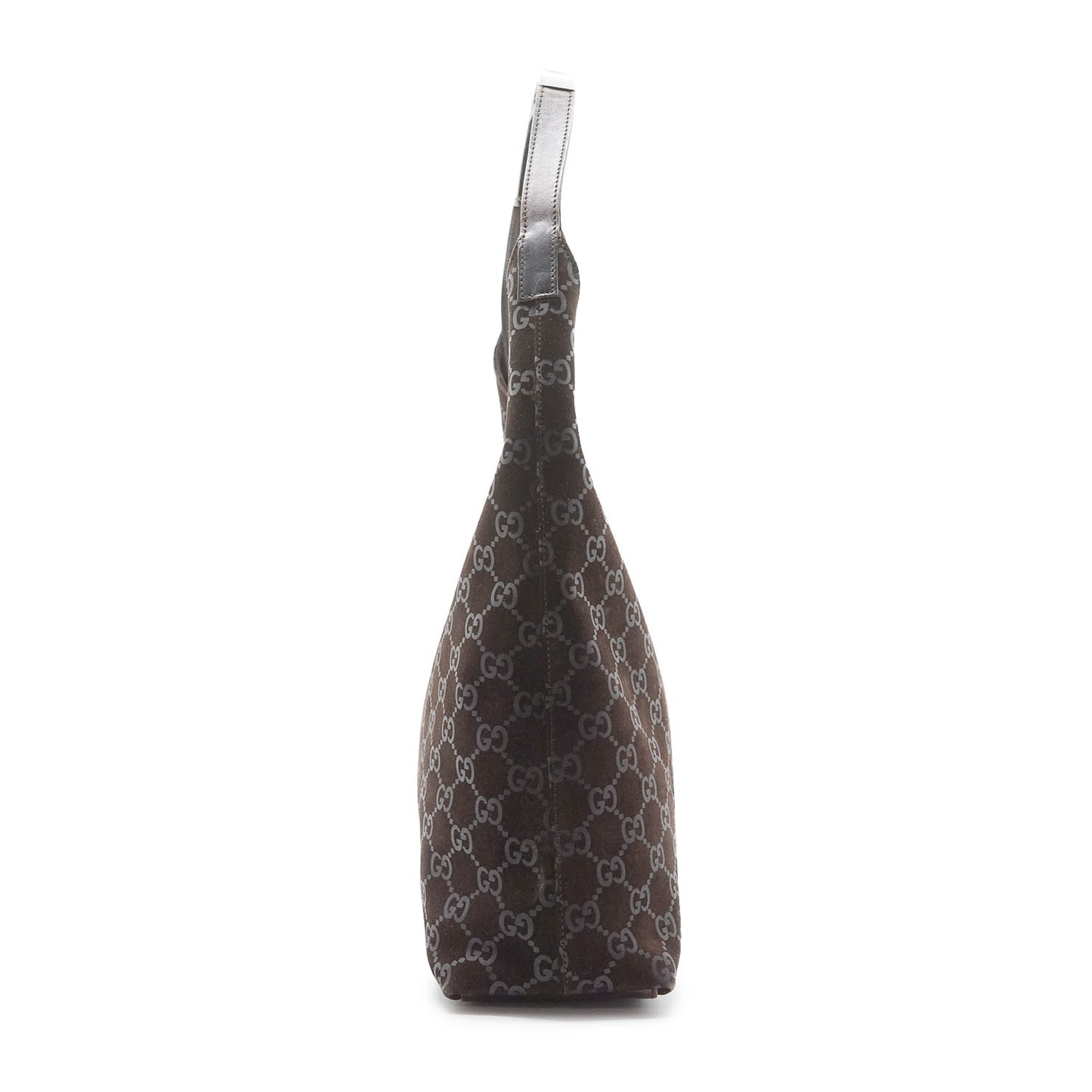 GG Suede Hobo Bag
