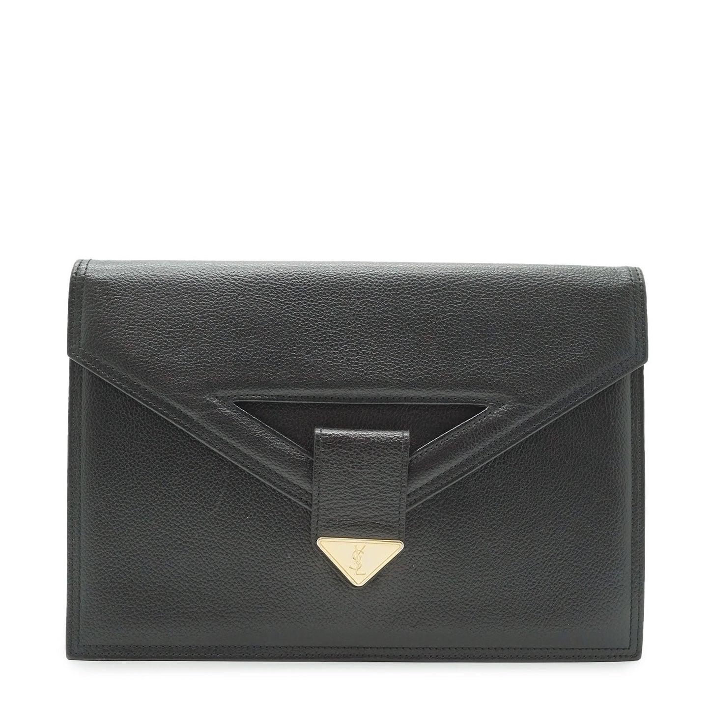 YSL Vintage Cut-out Envelope Clutch