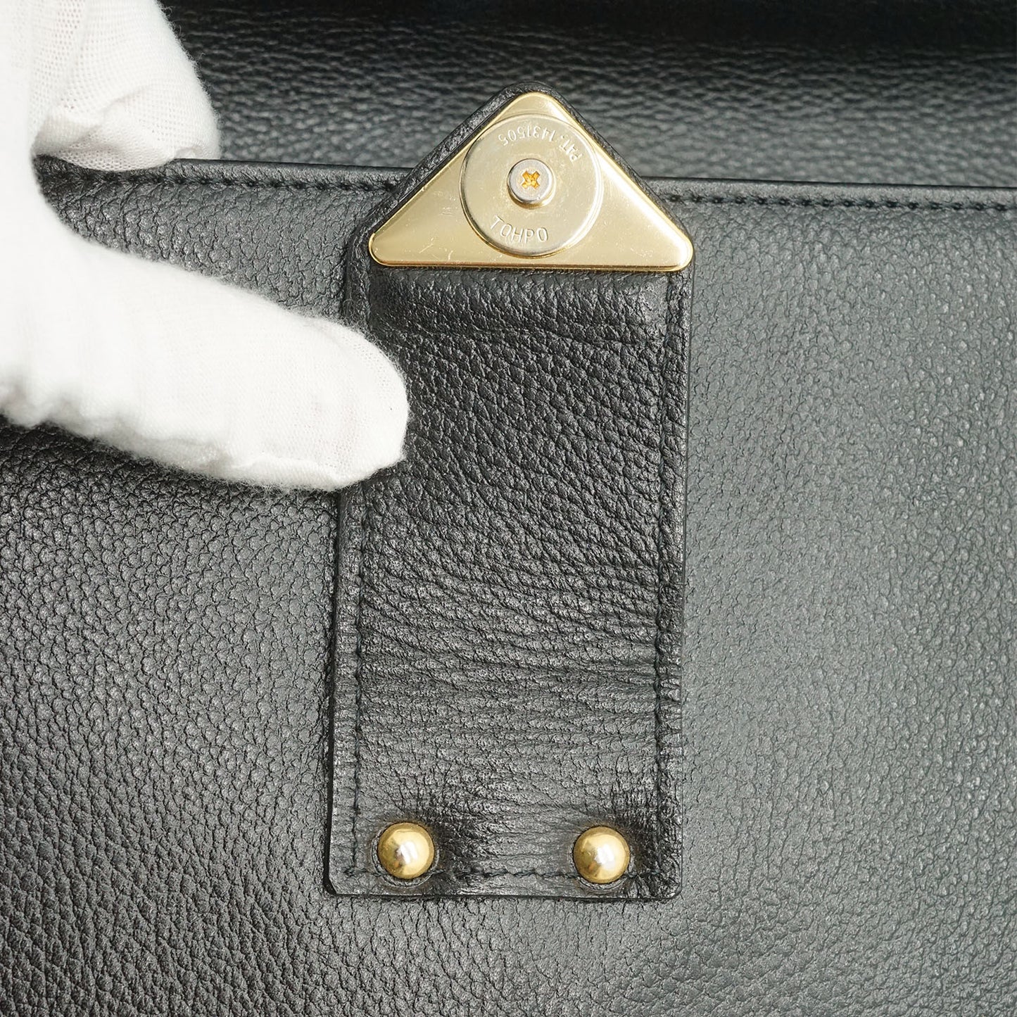 YSL Vintage Cut-out Envelope Clutch