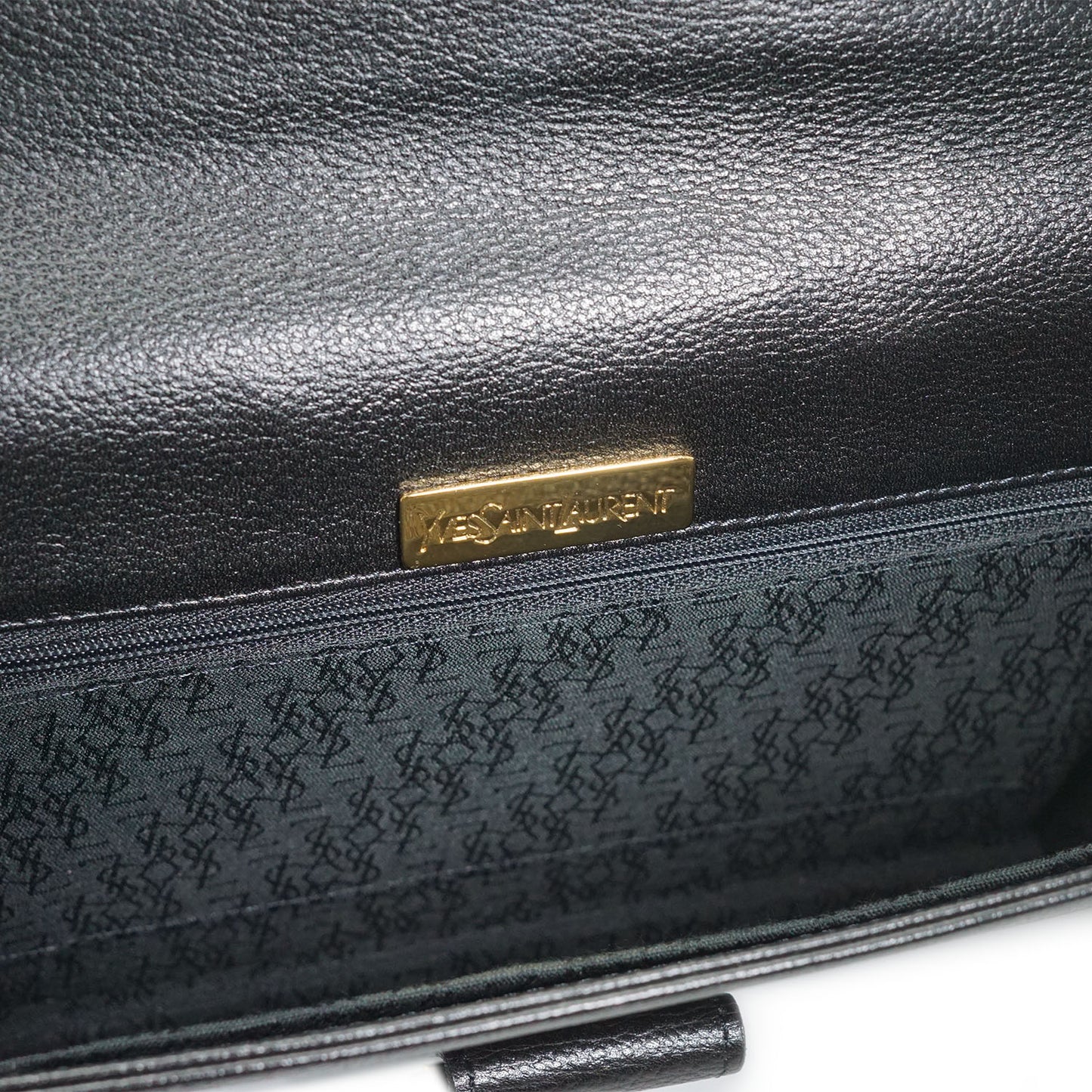 YSL Vintage Cut-out Envelope Clutch
