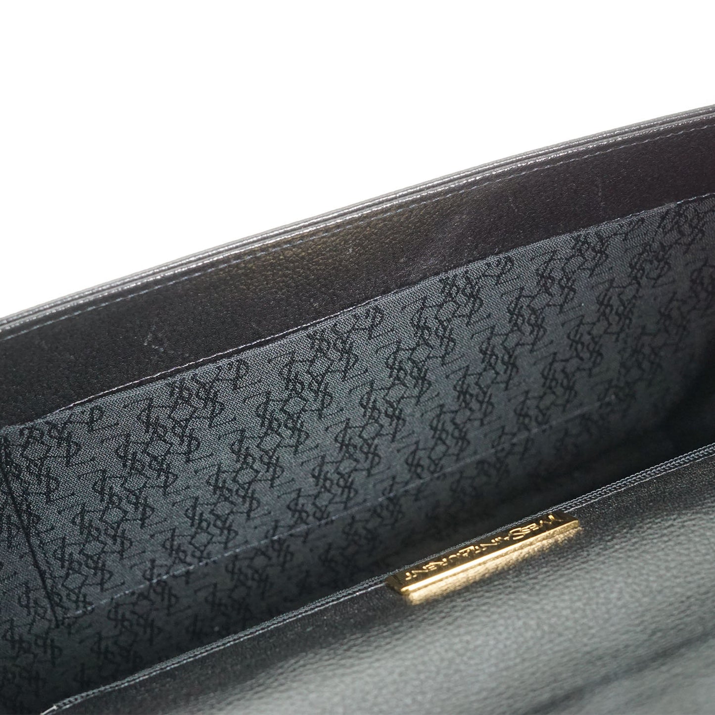 YSL Vintage Cut-out Envelope Clutch
