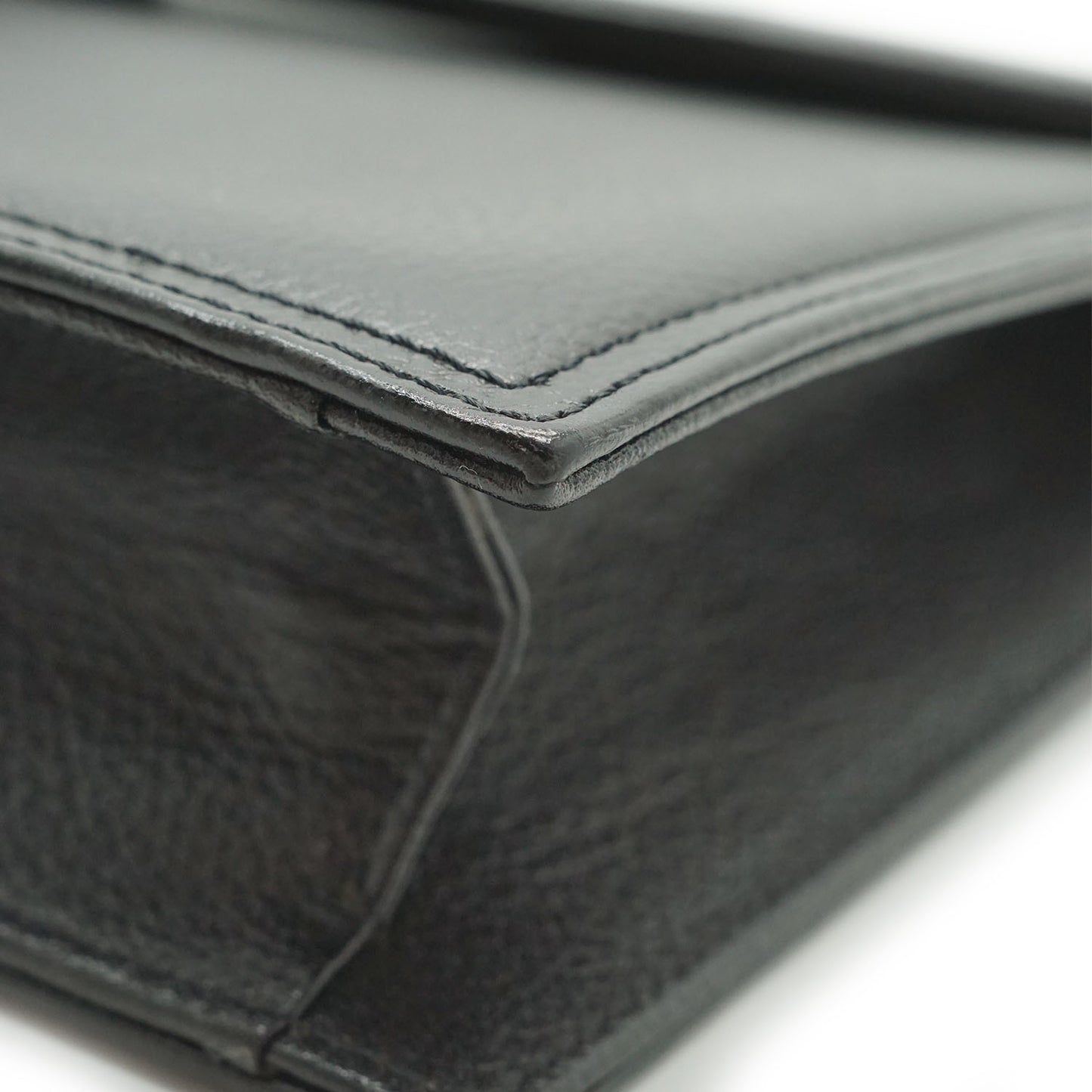 YSL Vintage Cut-out Envelope Clutch