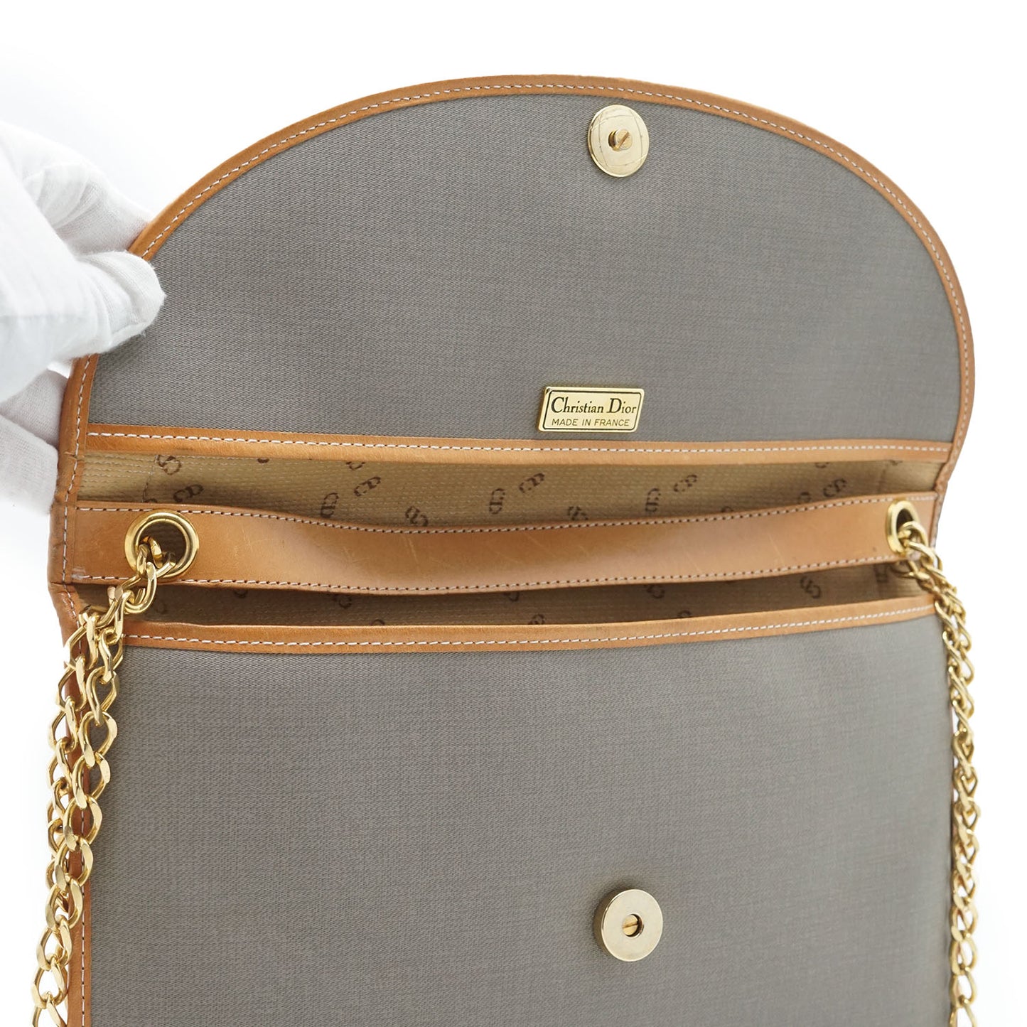 CD Chain Shoulder Bag
