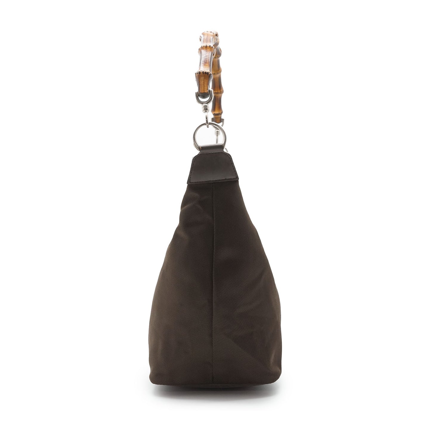 Bamboo Nylon Hobo Bag