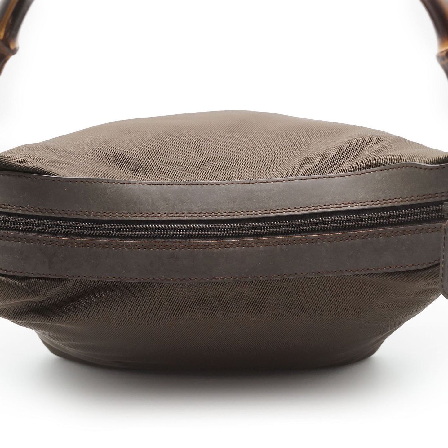 Bamboo Nylon Hobo Bag