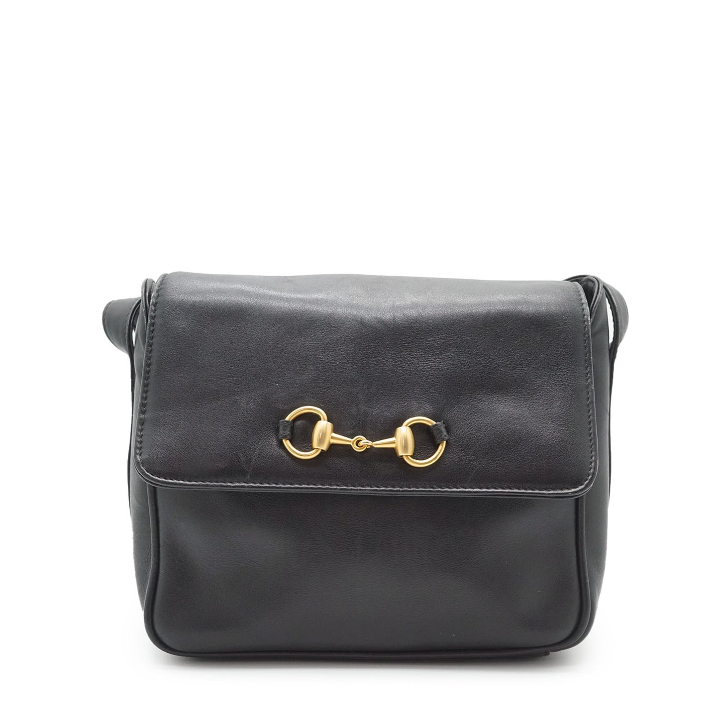 Vintage Horsebit Square Crossbody Bag