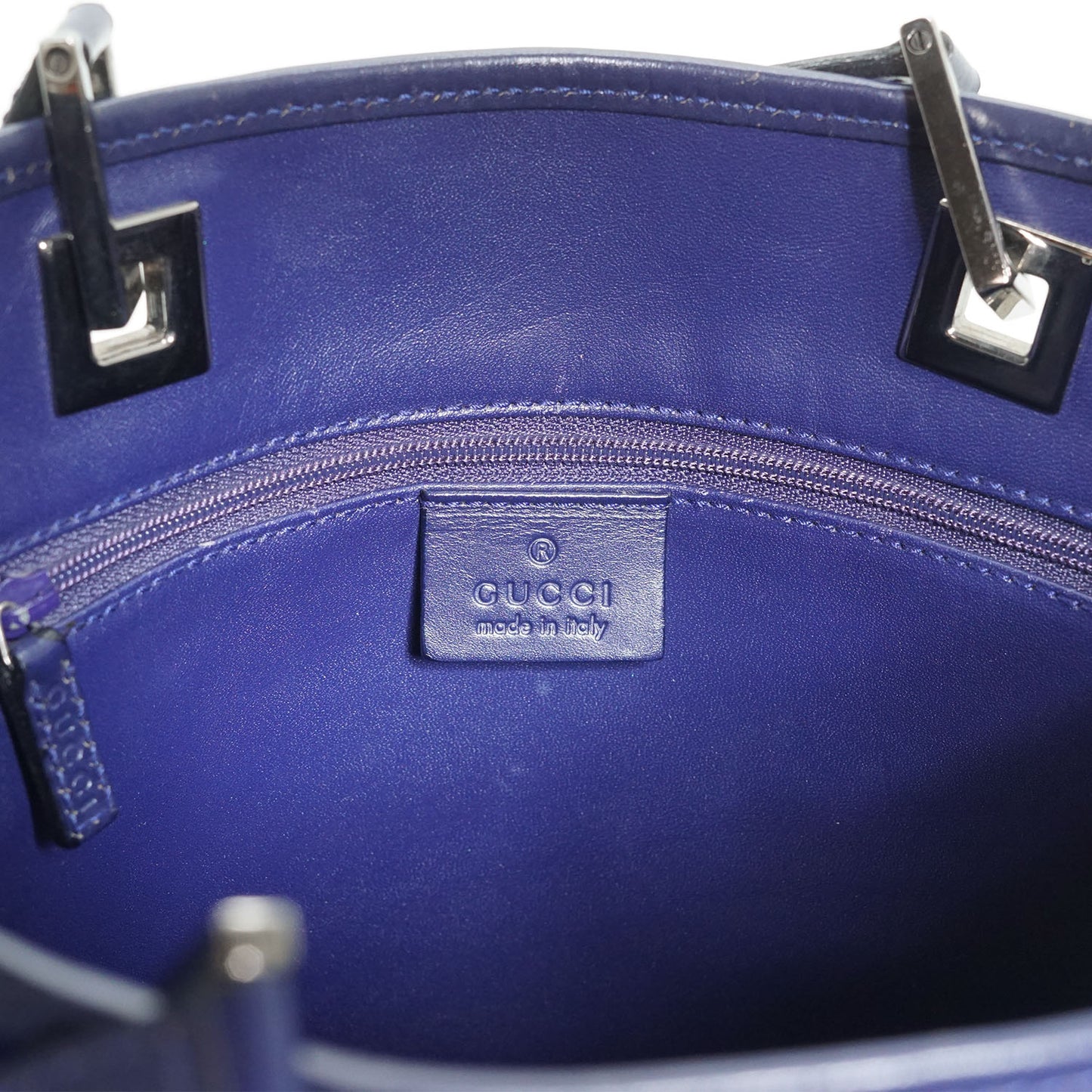 Mini Satin Trapeze Tote