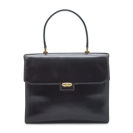 Vintage Square Box Top Handle Bag