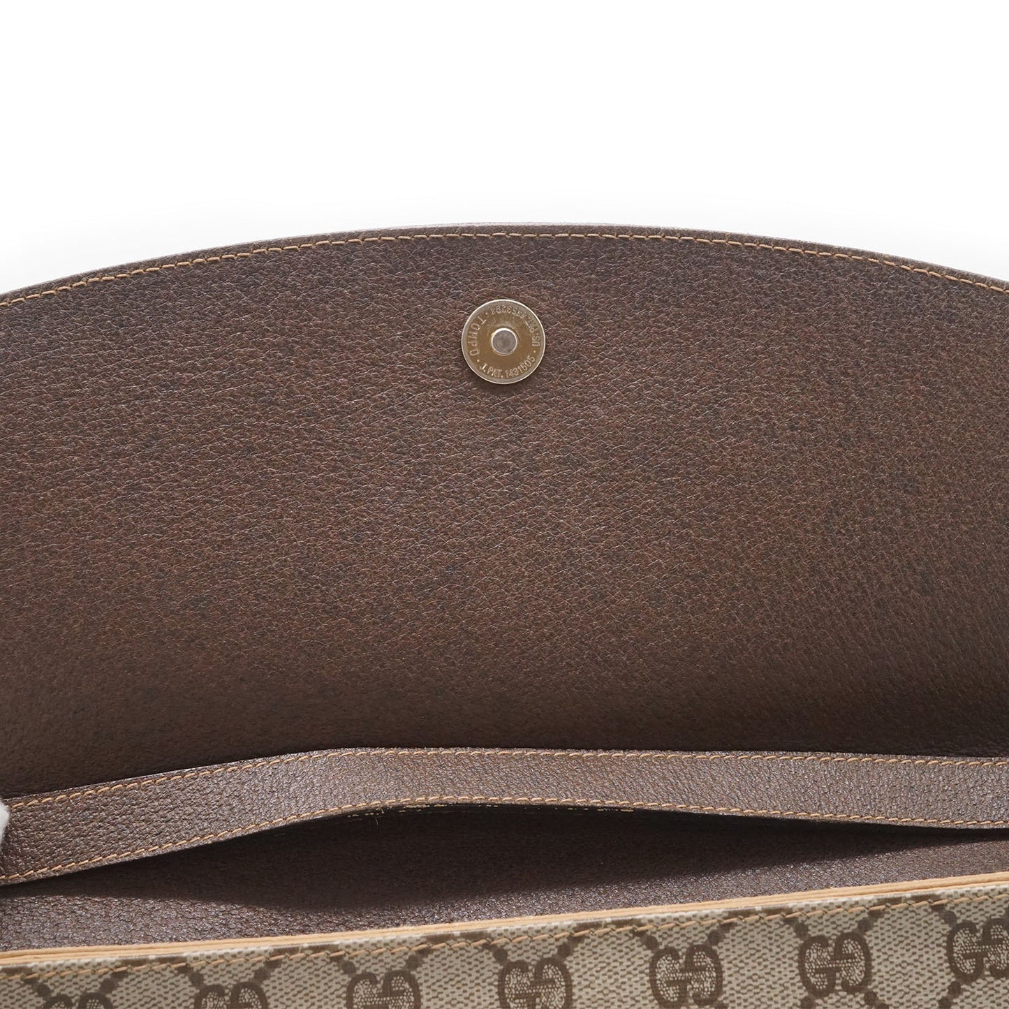 Vintage GG Supreme Coated Canvas Ophidia Flap Shoulder Bag