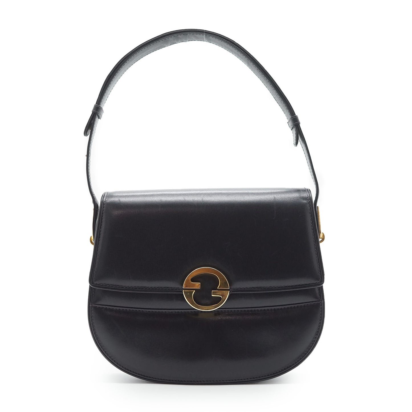 Vintage GG Clasp Shoulder Bag