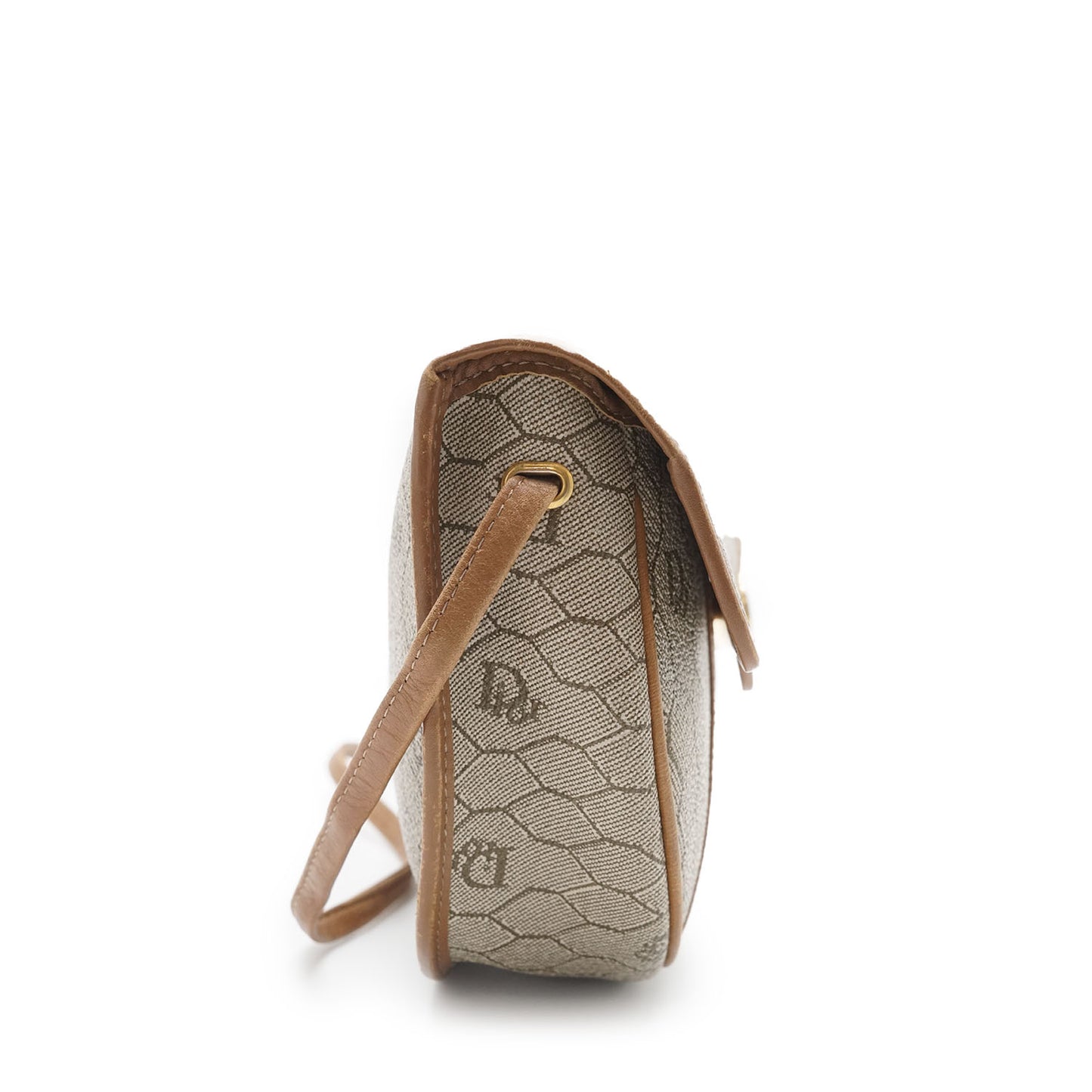 Honeycomb Flap Crossbody Bag