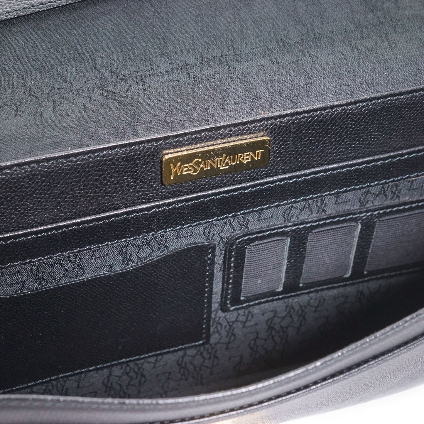 Lock Square Clutch Bag