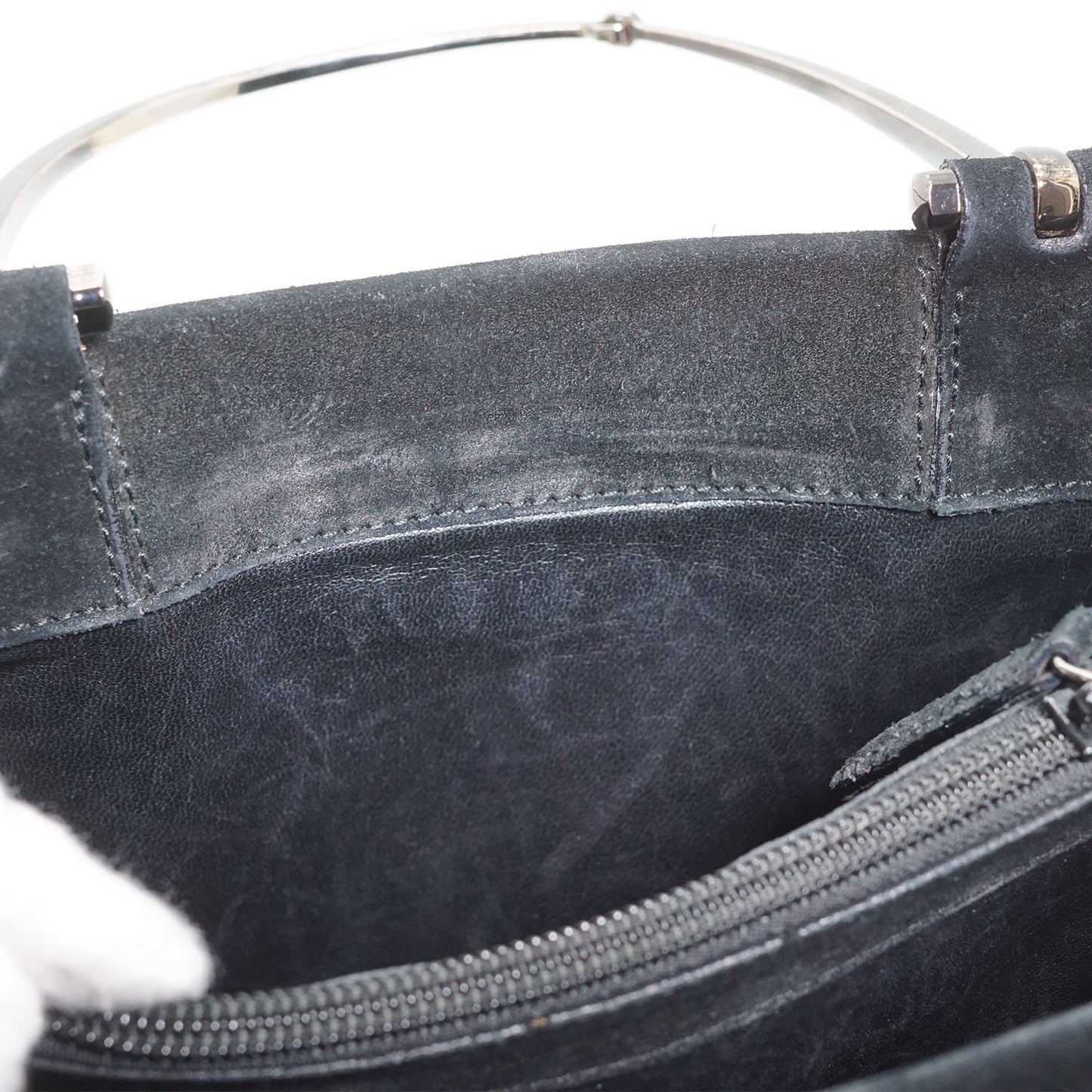 Mini Suede Square Tote