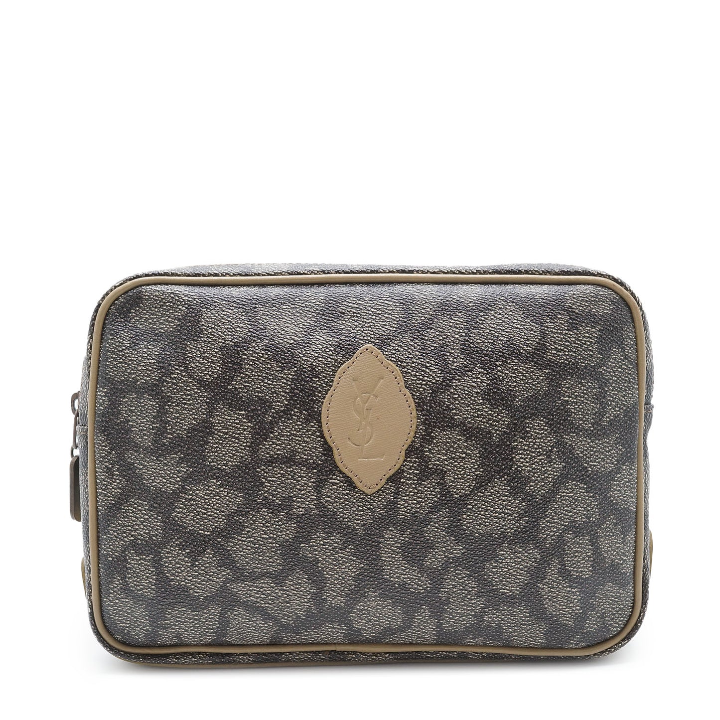 Vintage YSL Giraffe Print Clutch