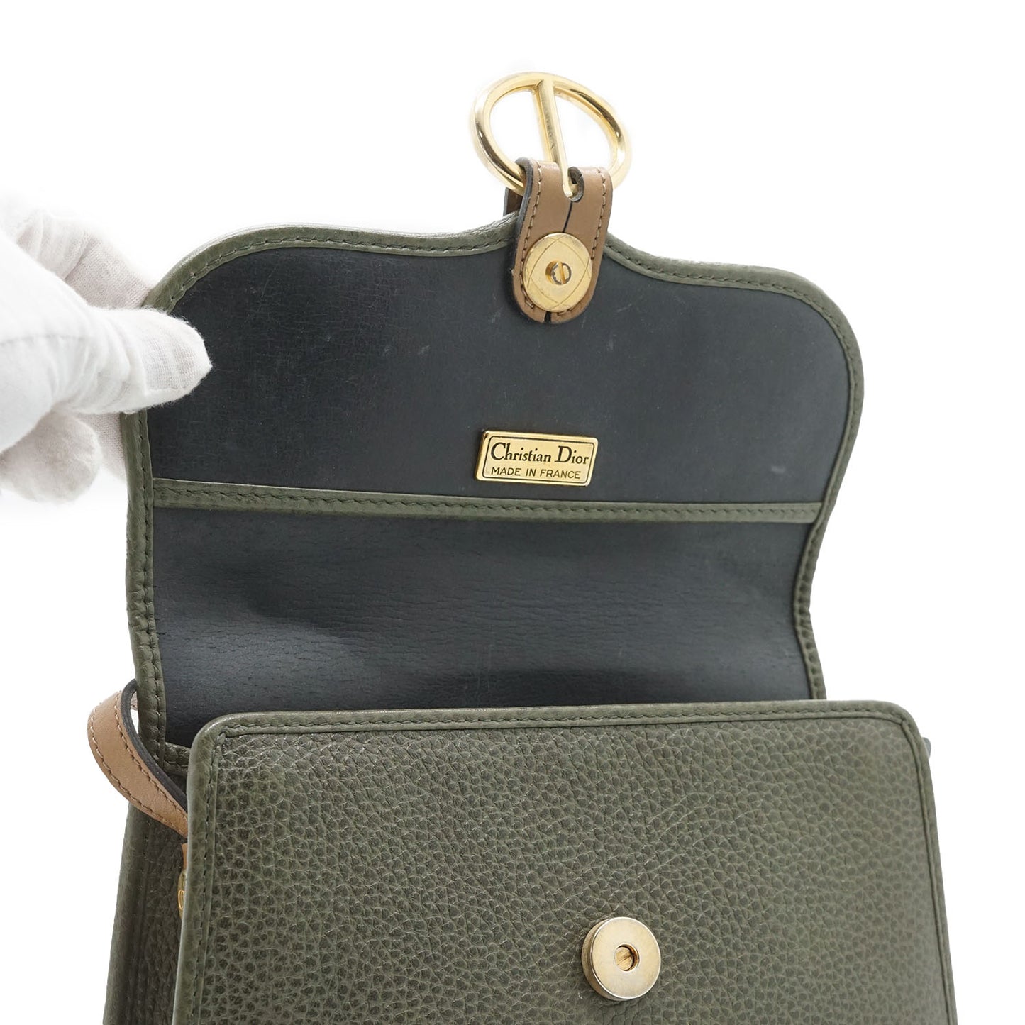 Vintage CD Crossbody Bag