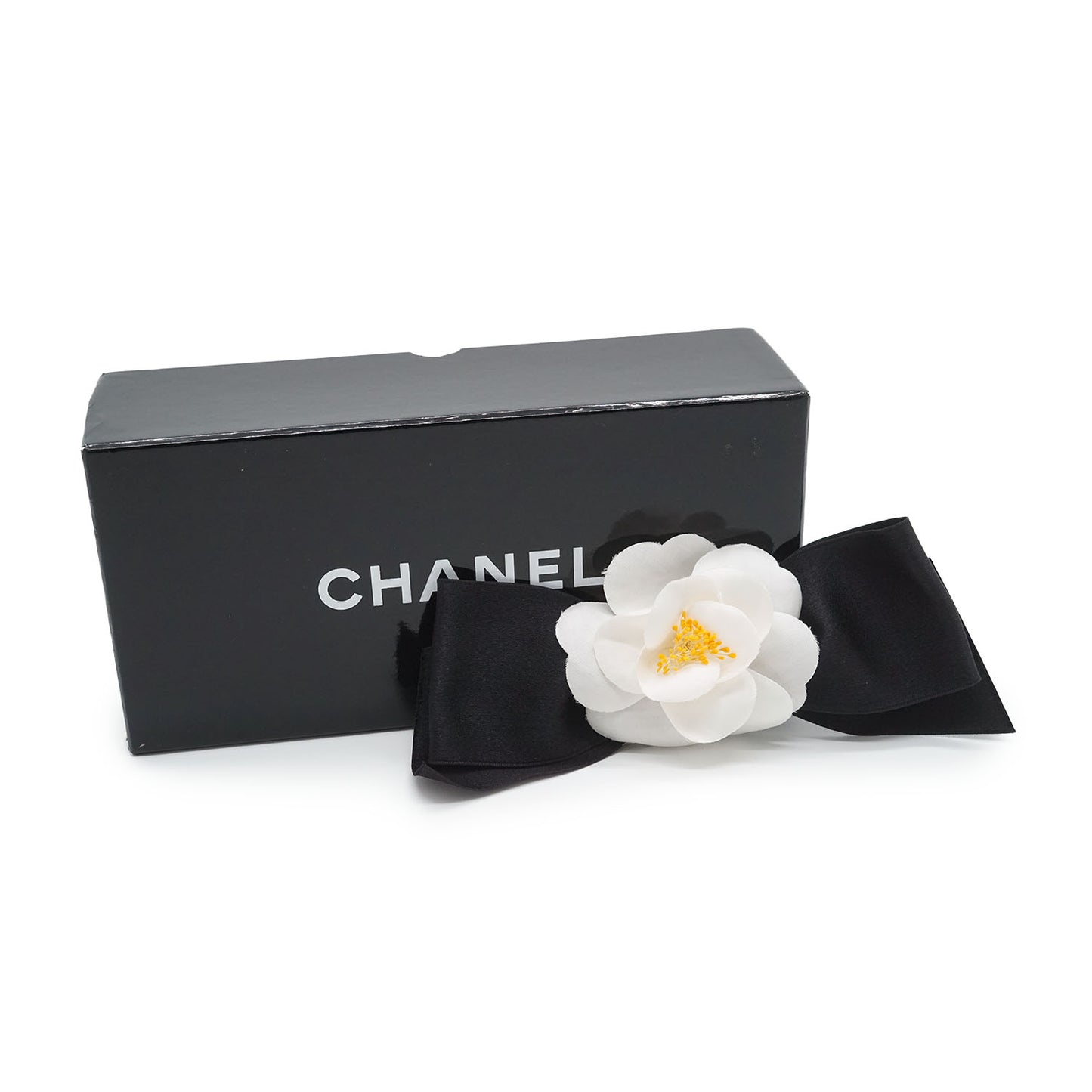 Camellia Corsage Maxi Ribbon Brooch