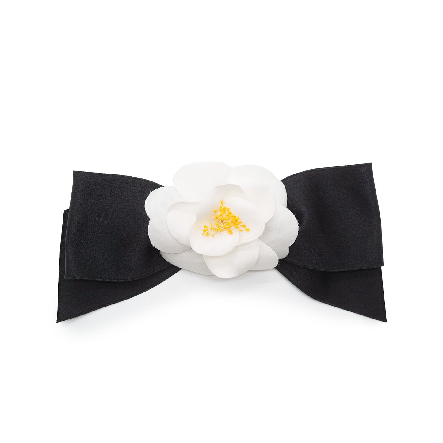 Camellia Corsage Maxi Ribbon Brooch