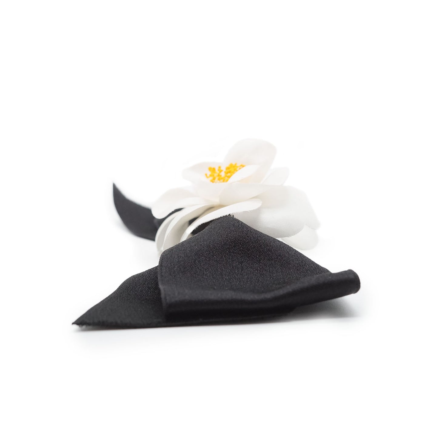 Camellia Corsage Maxi Ribbon Brooch
