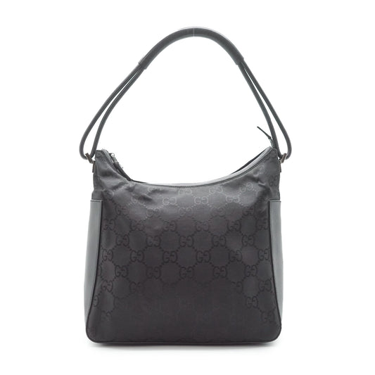 Jumbo GG Nylon Hobo Bag