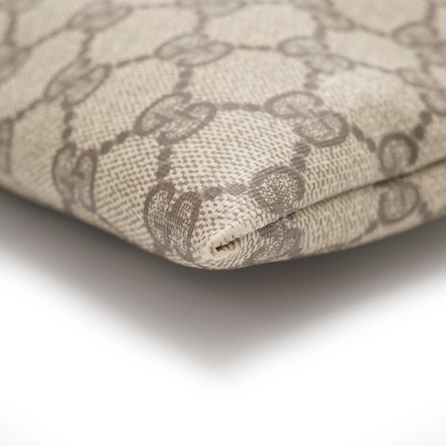 GG Supreme Coated Canvas Drawstring Vertical Pouch