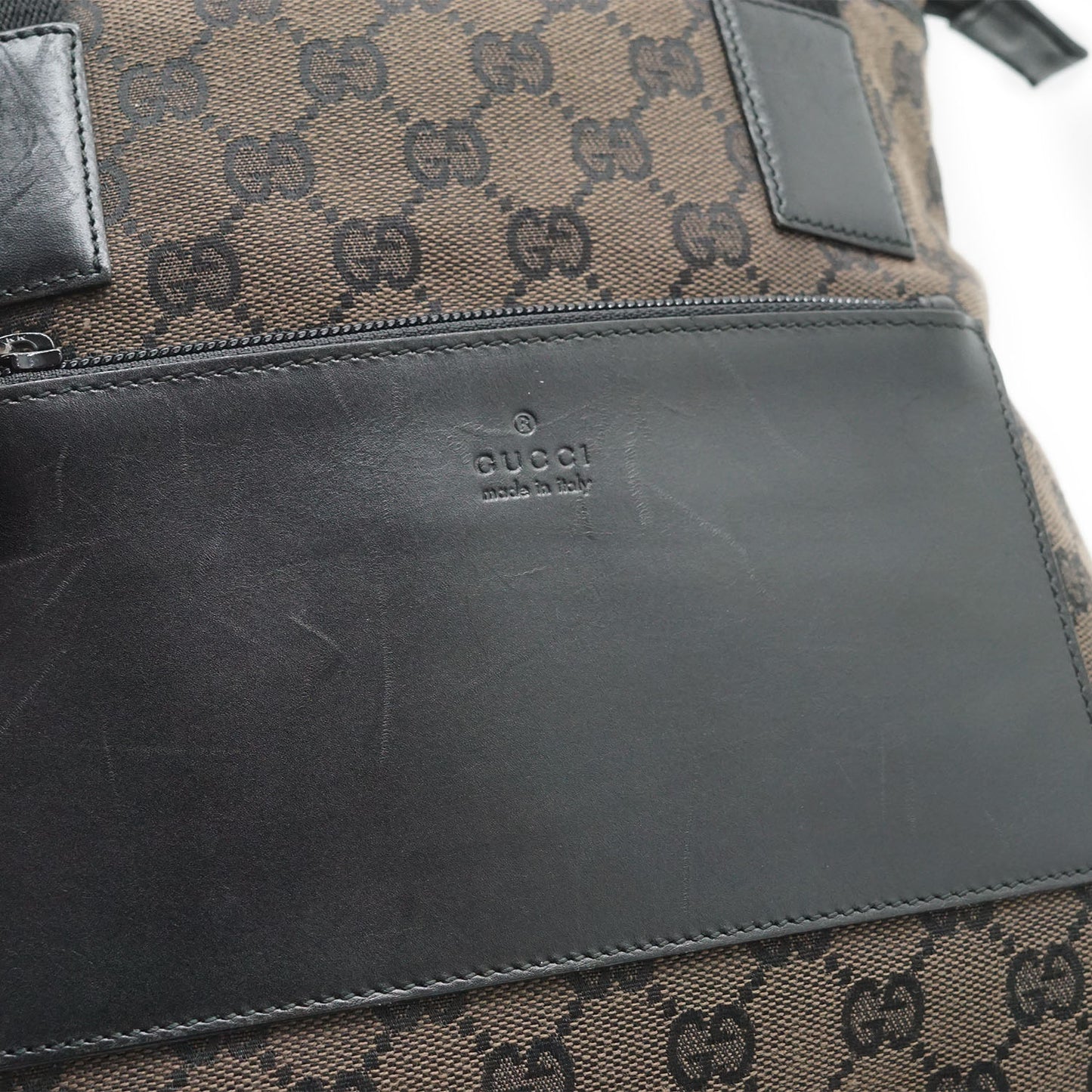 GG Canvas Pocket Tote