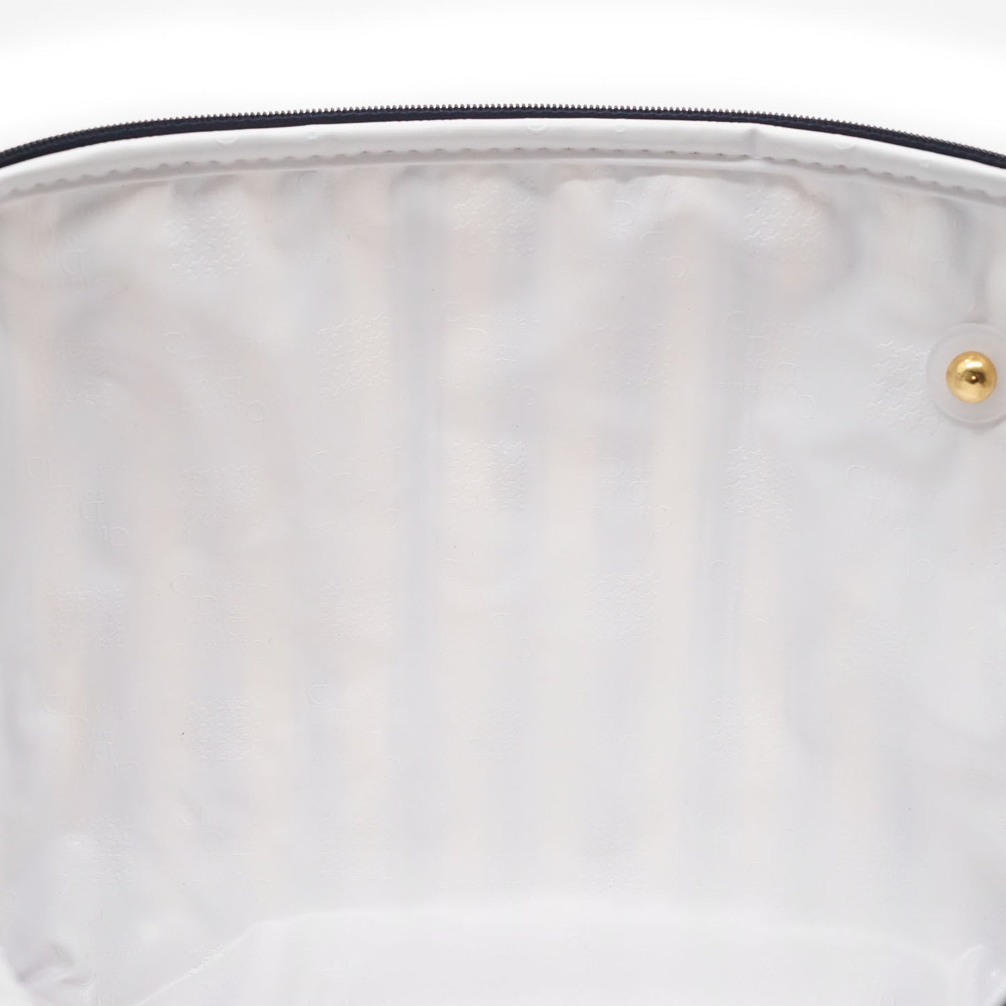Vintage Christian Dior Beauty Bow Makeup Pouch