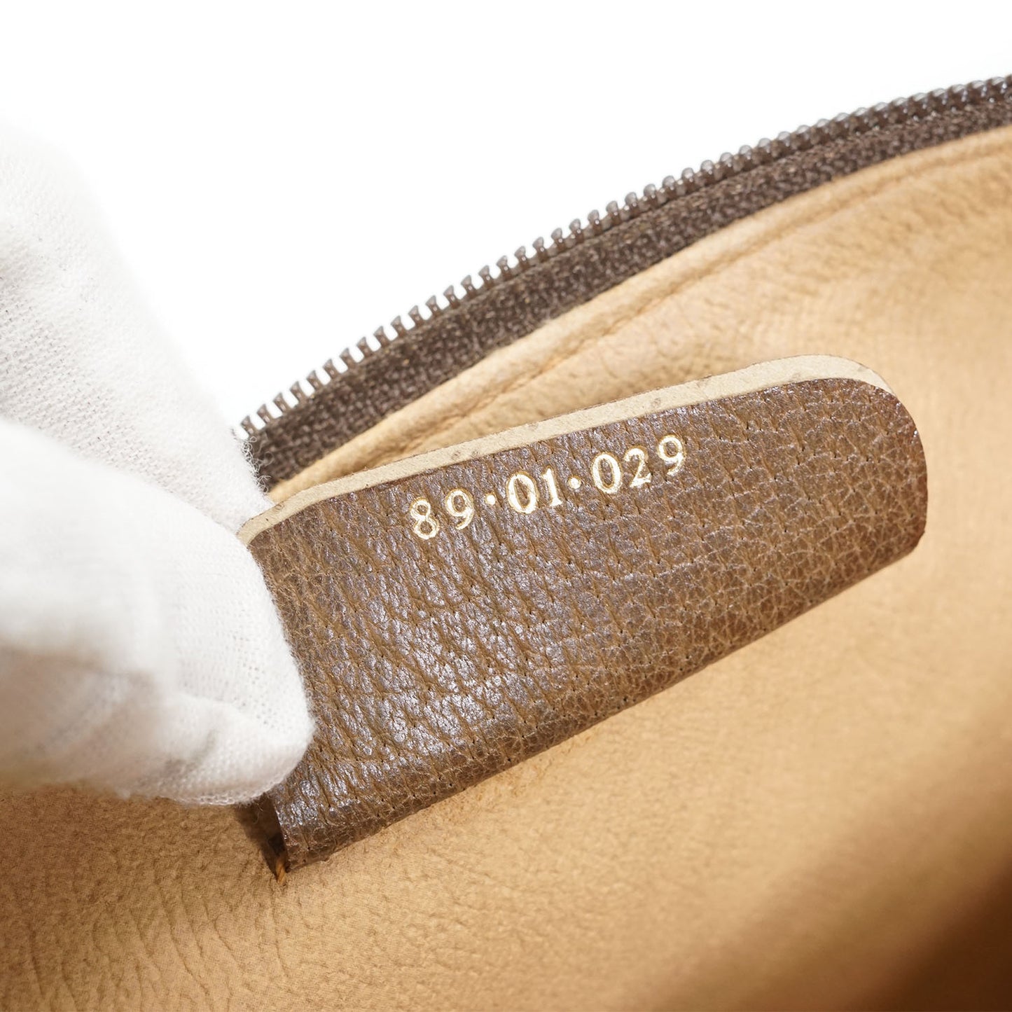 Vintage GG Supreme Coated Canvas Ophidia Clutch
