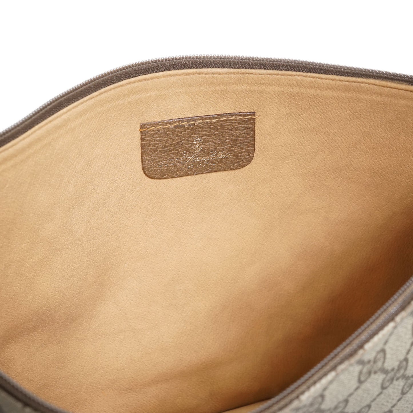 Vintage GG Supreme Coated Canvas Ophidia Clutch