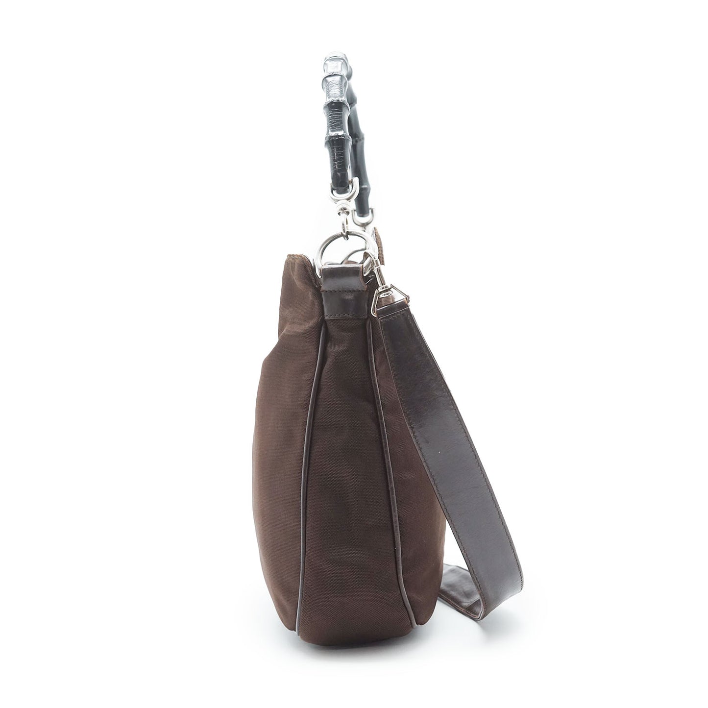 Bamboo 2way Nylon Shoulder Bag