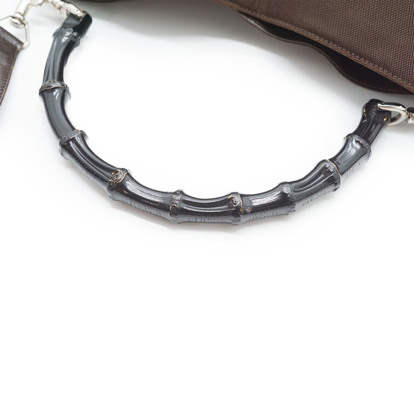 Bamboo 2way Nylon Shoulder Bag