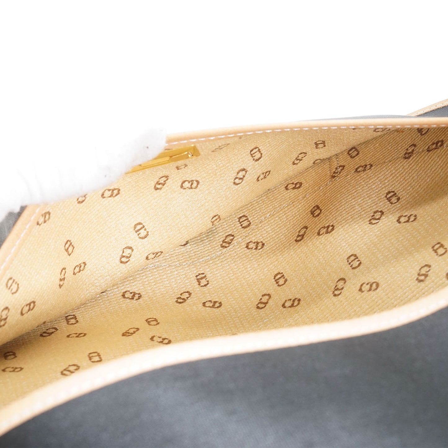 CD Logo Clutch Bag