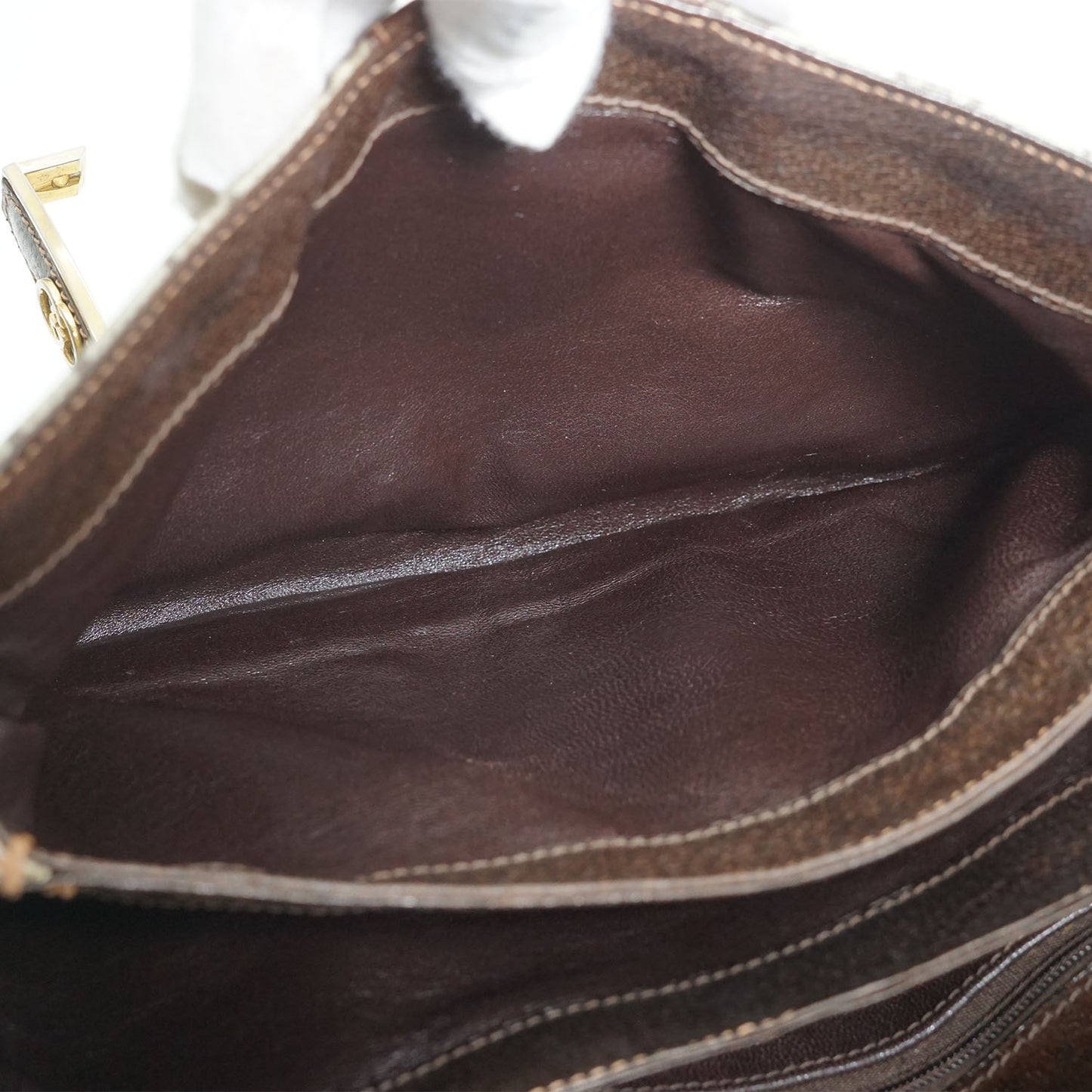 GG Supreme Coated Canvas Shoulder Bag
