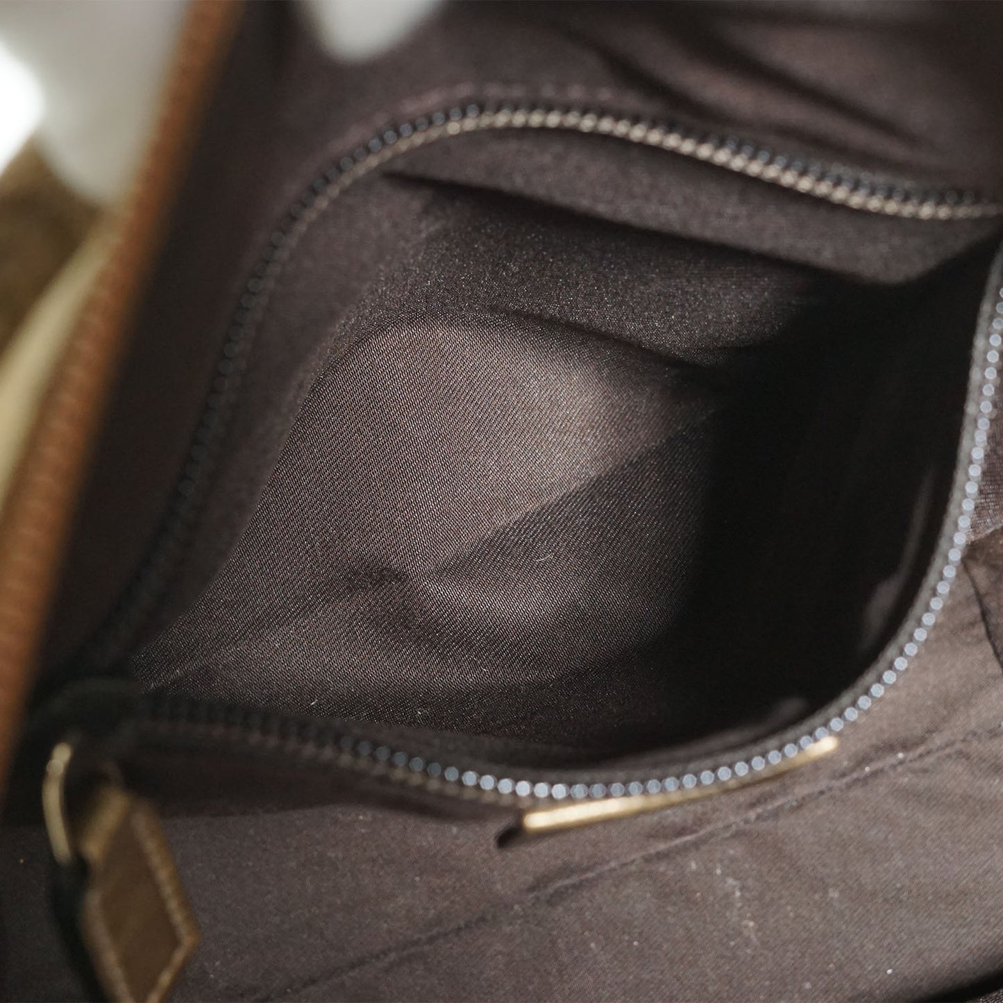 GG Canvas Metallic Mini Trapeze Tote
