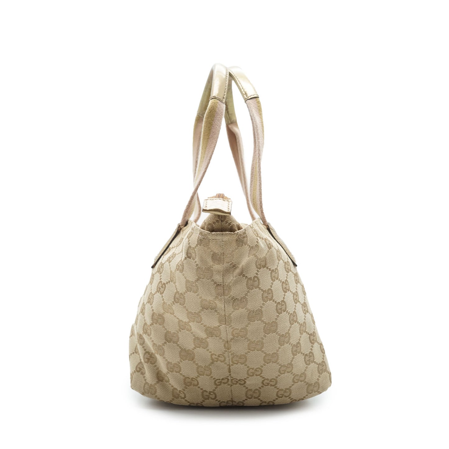 GG Canvas Metallic Mini Trapeze Tote
