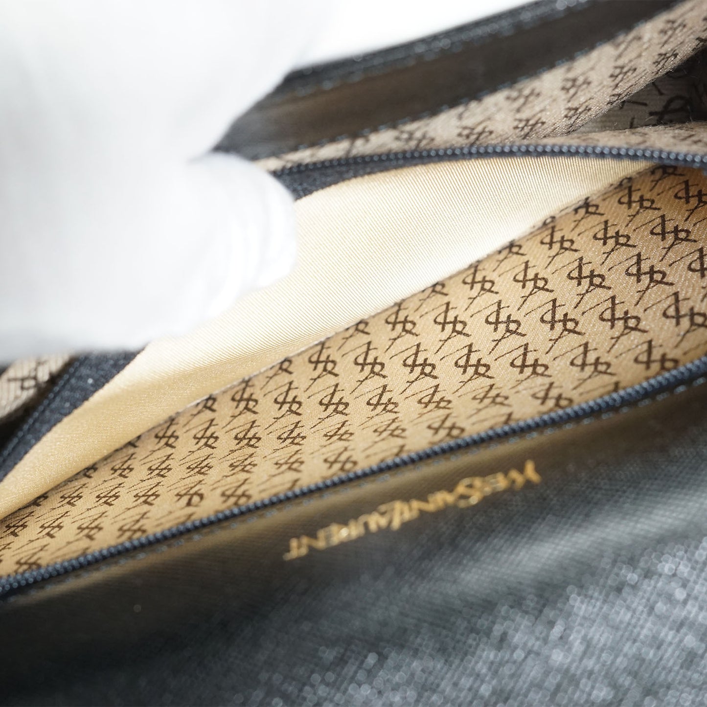 Vintage YSL x Ajioka Flap Clutch