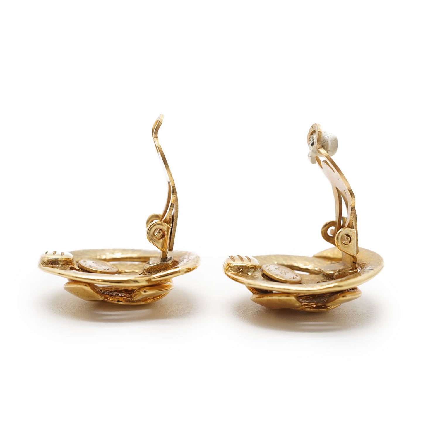 CC Logo Cut-out Clip-On Earrings GP