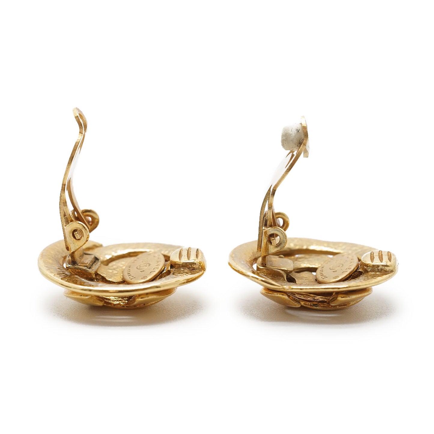 CC Logo Cut-out Clip-On Earrings GP