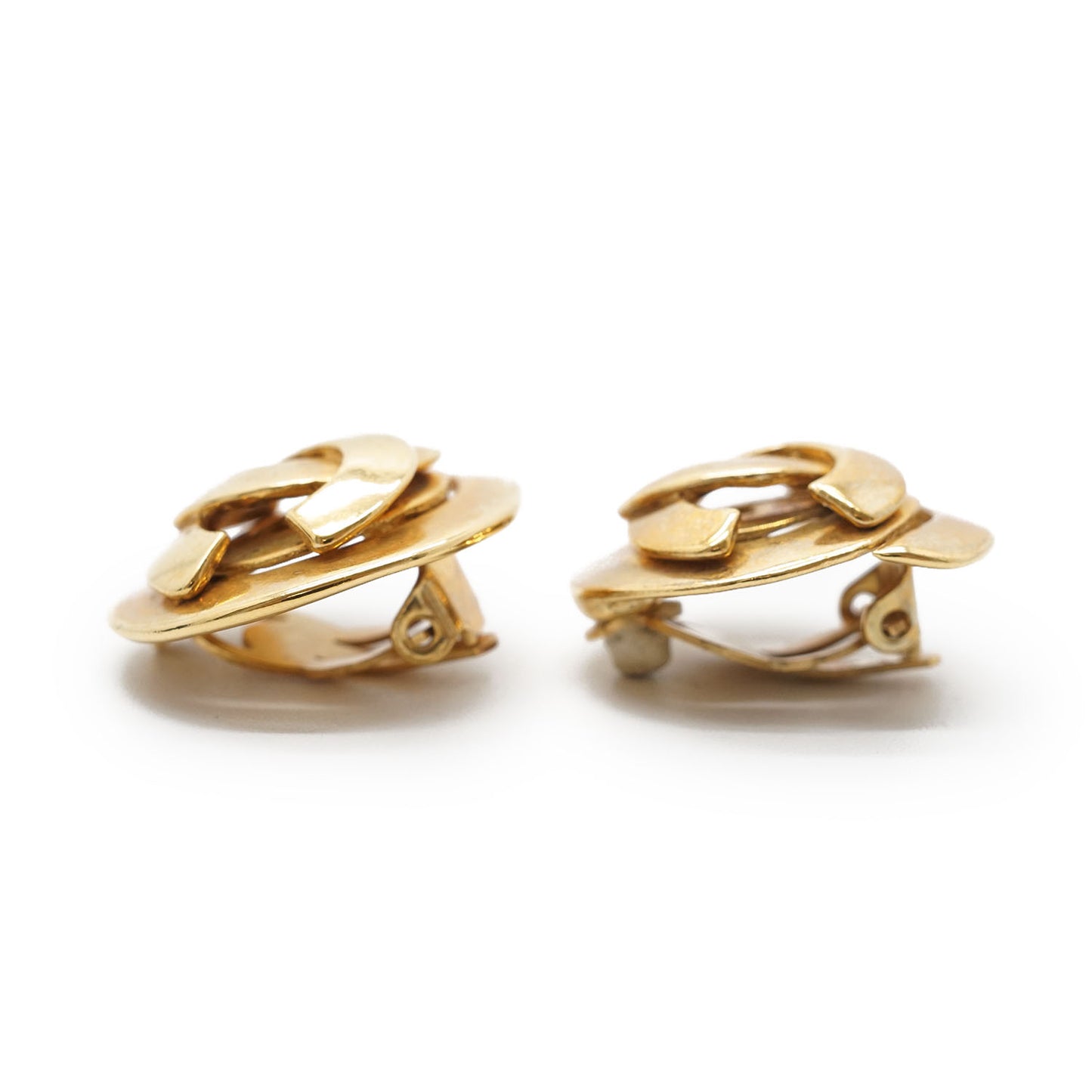 CC Logo Cut-out Clip-On Earrings GP