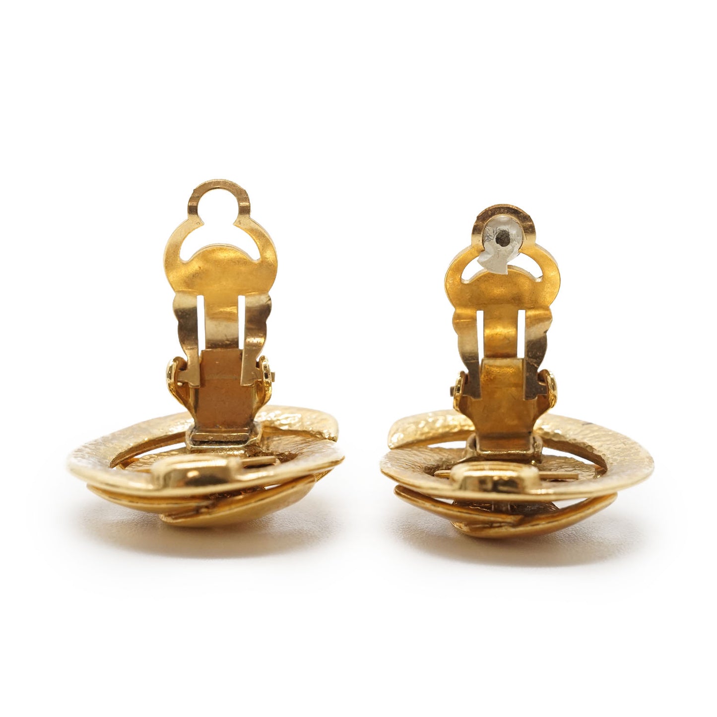 CC Logo Cut-out Clip-On Earrings GP
