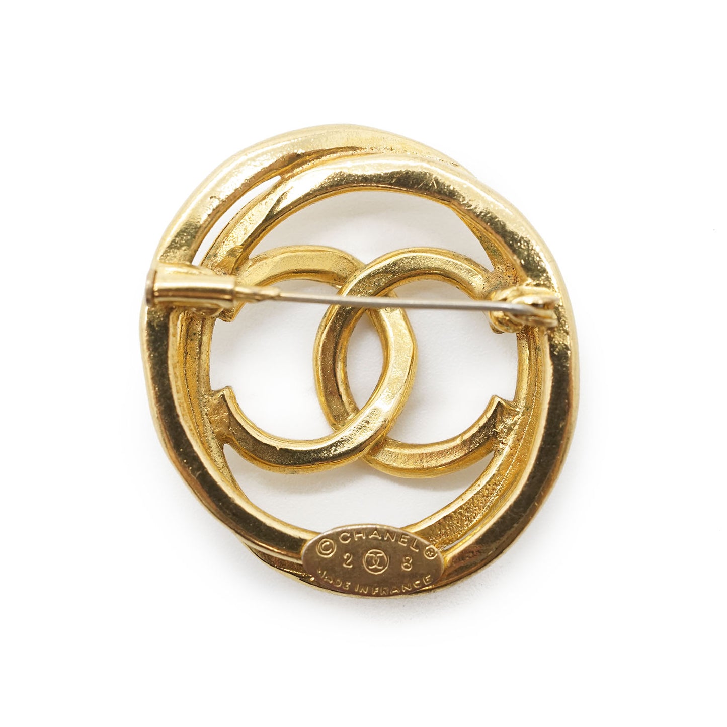 CC Logo Cut-out Brooch GP