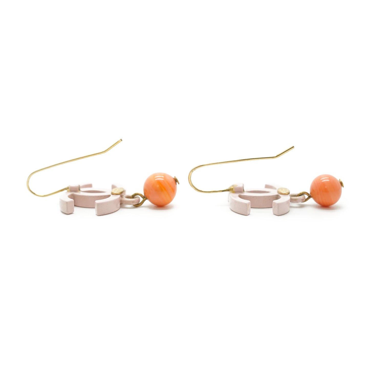 CC Logo Drop Earrings