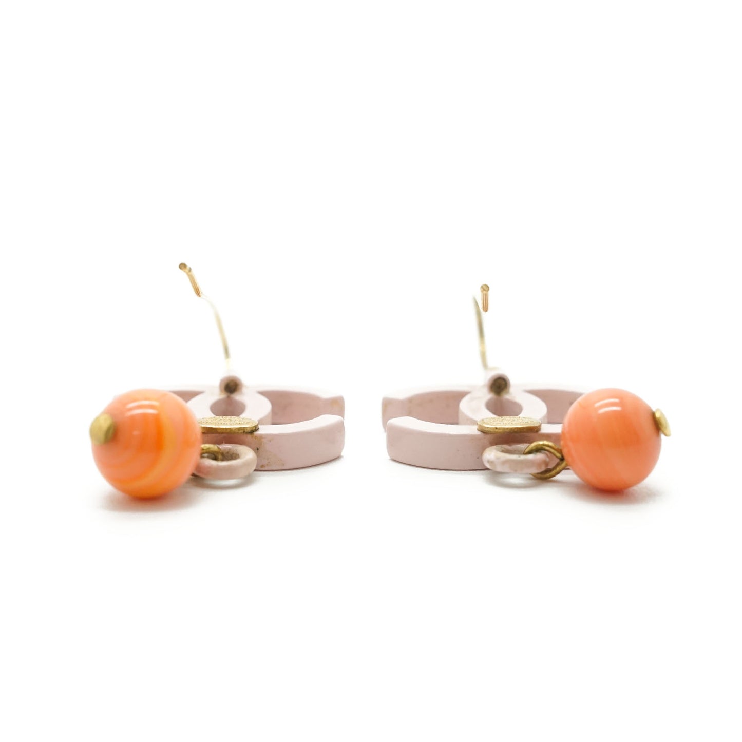 CC Logo Drop Earrings