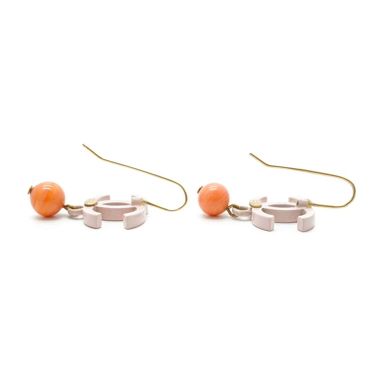 CC Logo Drop Earrings